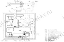Подключение твердотопливного котла 0.35 МВт схема