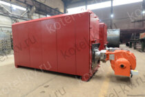 Водогрейный жидкотопливный котел на дизеле