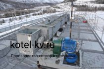 Скребковый транспортер с площадками обслуживания