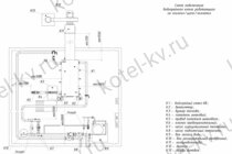 Схема пеллетного котла