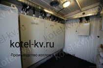 Электрощитовая модульной котельной